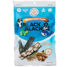 Load image into Gallery viewer, UNCLE NICK Korean Super Snacks - Black & Black Seaweed Snack with Almond and Sesame Seeds